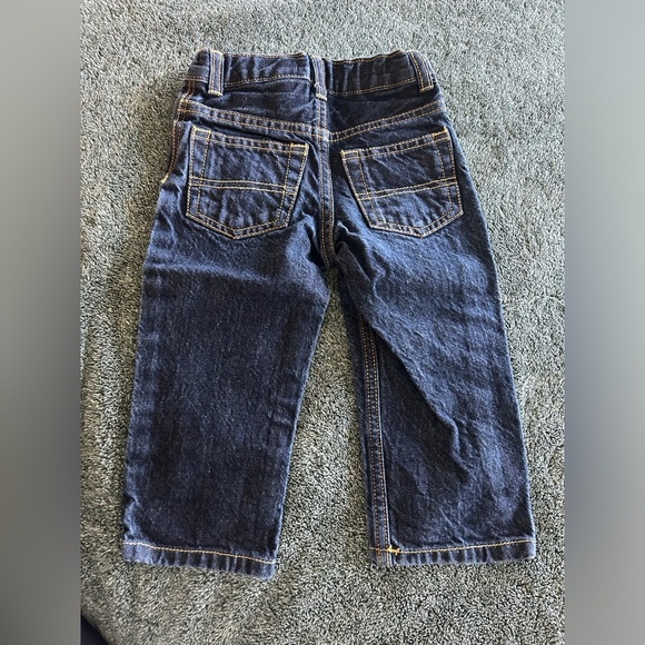 NWOT Toddler Dark Wash Relaxed-Fit Classic Jeans - Picture 4 of 7